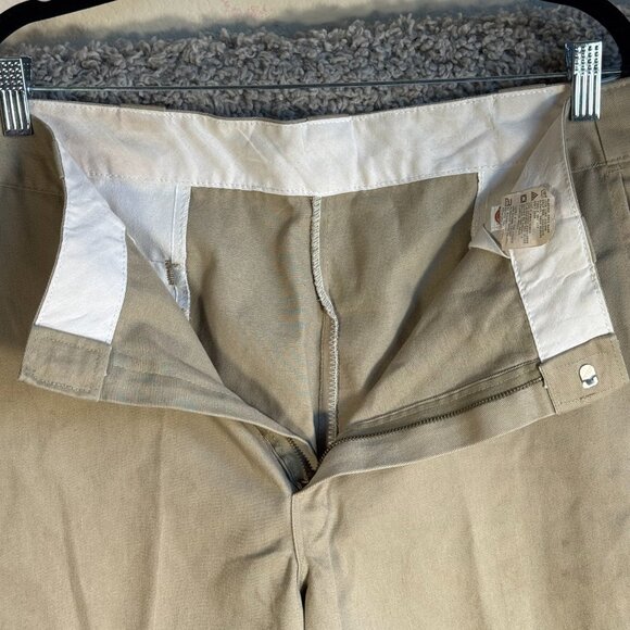 Men’s Dickies 874 Original Fit Work Pants Khaki 38x30 - Picture 12 of 14